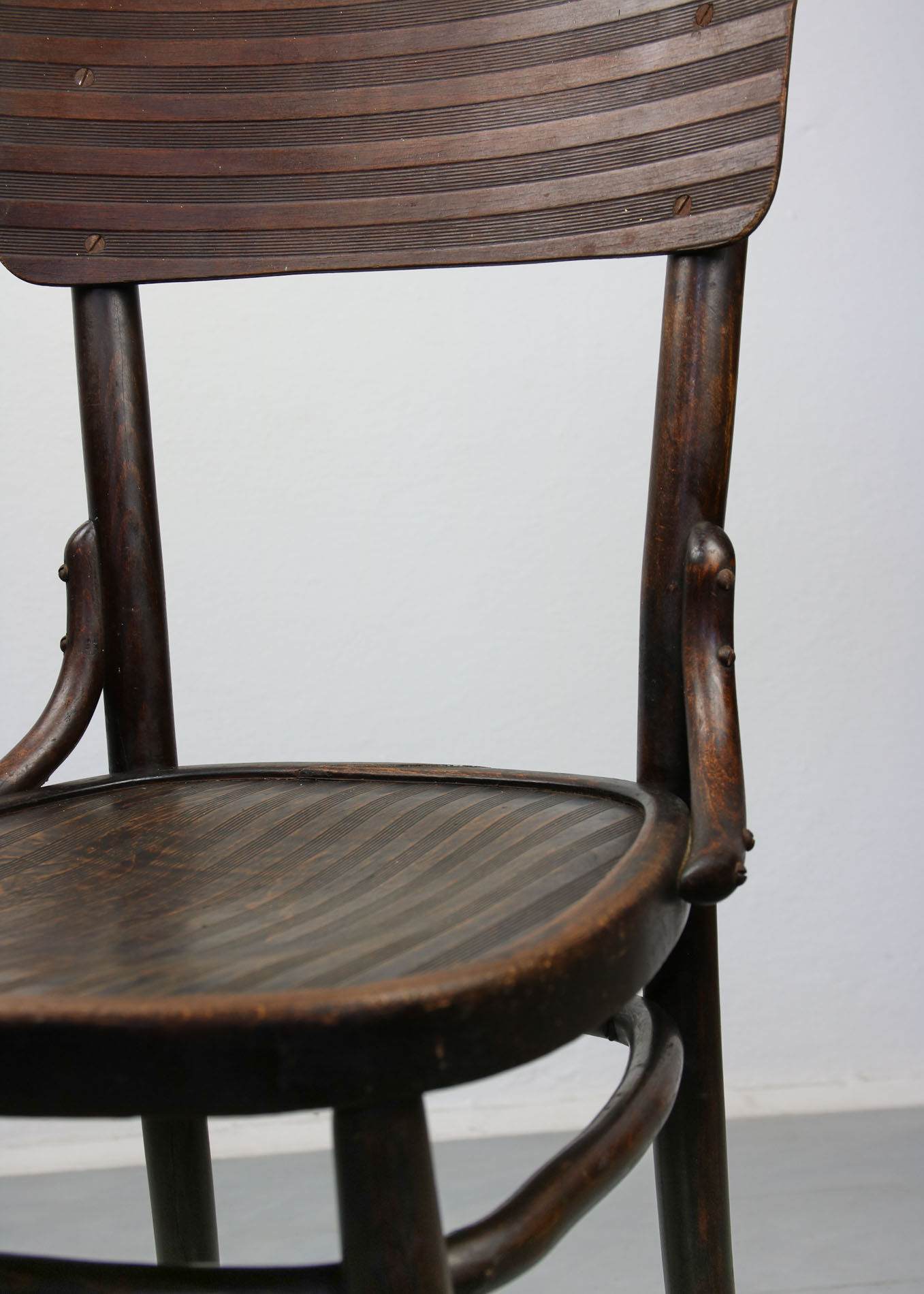 Vintage bentwood desk chair, 1930