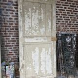19th century double-sided partition door in solid oak
