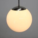 Chrome functionalism Bauhaus pendant, 1930s