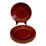 Set of 6 Saint-Clément flat plates