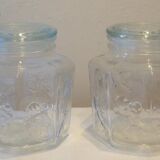 Series of jars fruit emphasis of the 1970s