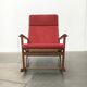 Danish rocking chair from the mid-century by Poul Volther for Frem Røjle.