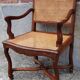 Fauteuil canné, 18ème siècle