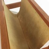 Teak magazine rack by Kai Kristiansen published by Sika Mobler 1960