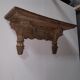 Console d'applique en bois laqué