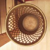 Vintage paper basket