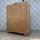 Grande armoire Art Dévo en chêne massif (rénovée)