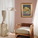 Italian painting Still life signed by Valentino Ghiglia