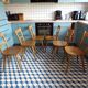 Set 6 chaises de bistrot Tubingen Allemagne