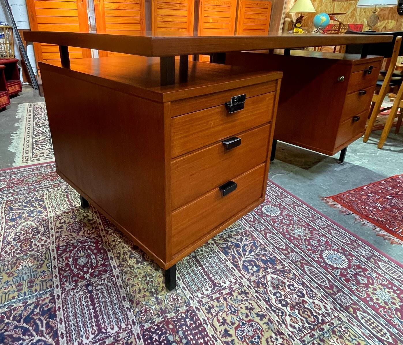 Bureau vintage par Jacques Hitier années 50