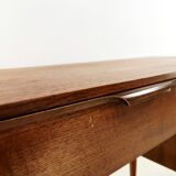 British teak writing desk Frank Guille for Austinsuite