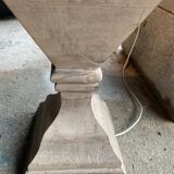 Exotic wood lamp base