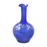 Soliflore bleu émaillé