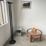 Italian style marble effect halogen floor lamp