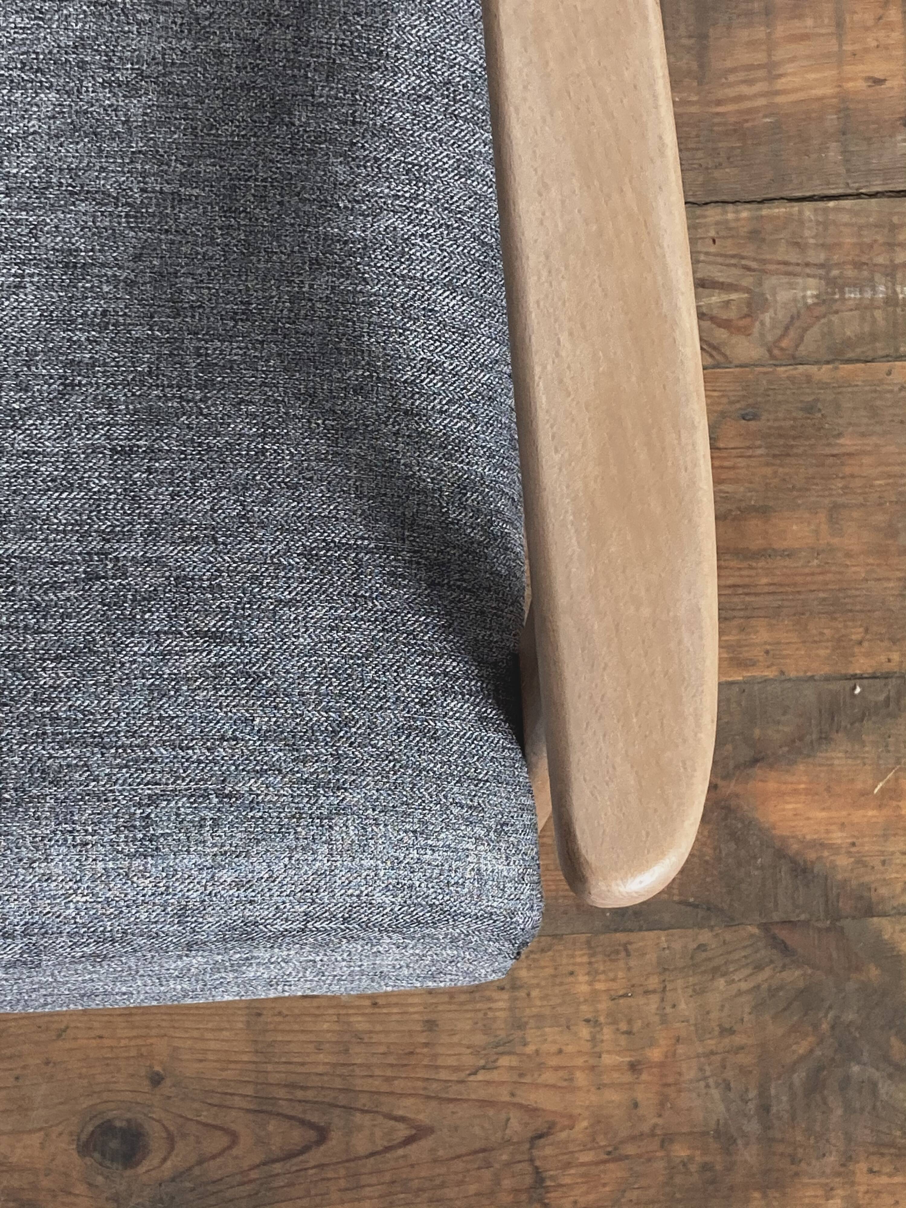 Fauteuil scandinave restauré