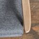 Fauteuil scandinave restauré