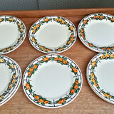 Vintage plate Nouvelles Galeries Ennegé Normandy