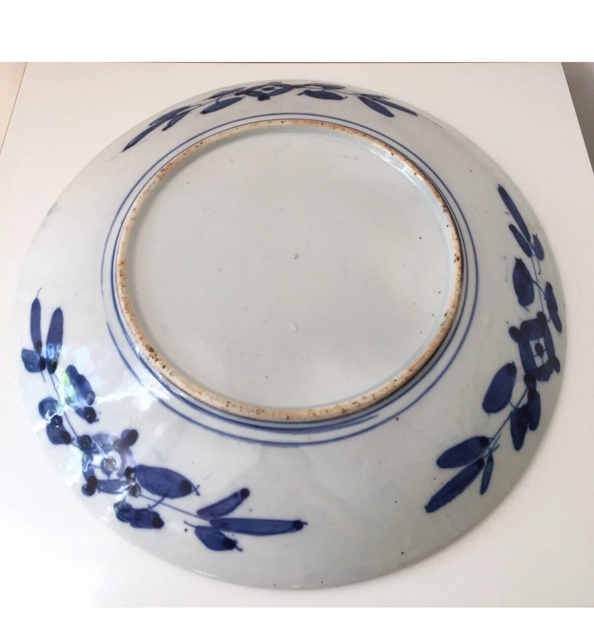 Ancient Japanese large dish Imari