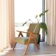 Vintage Design Kiwi Green Boucle Armchair