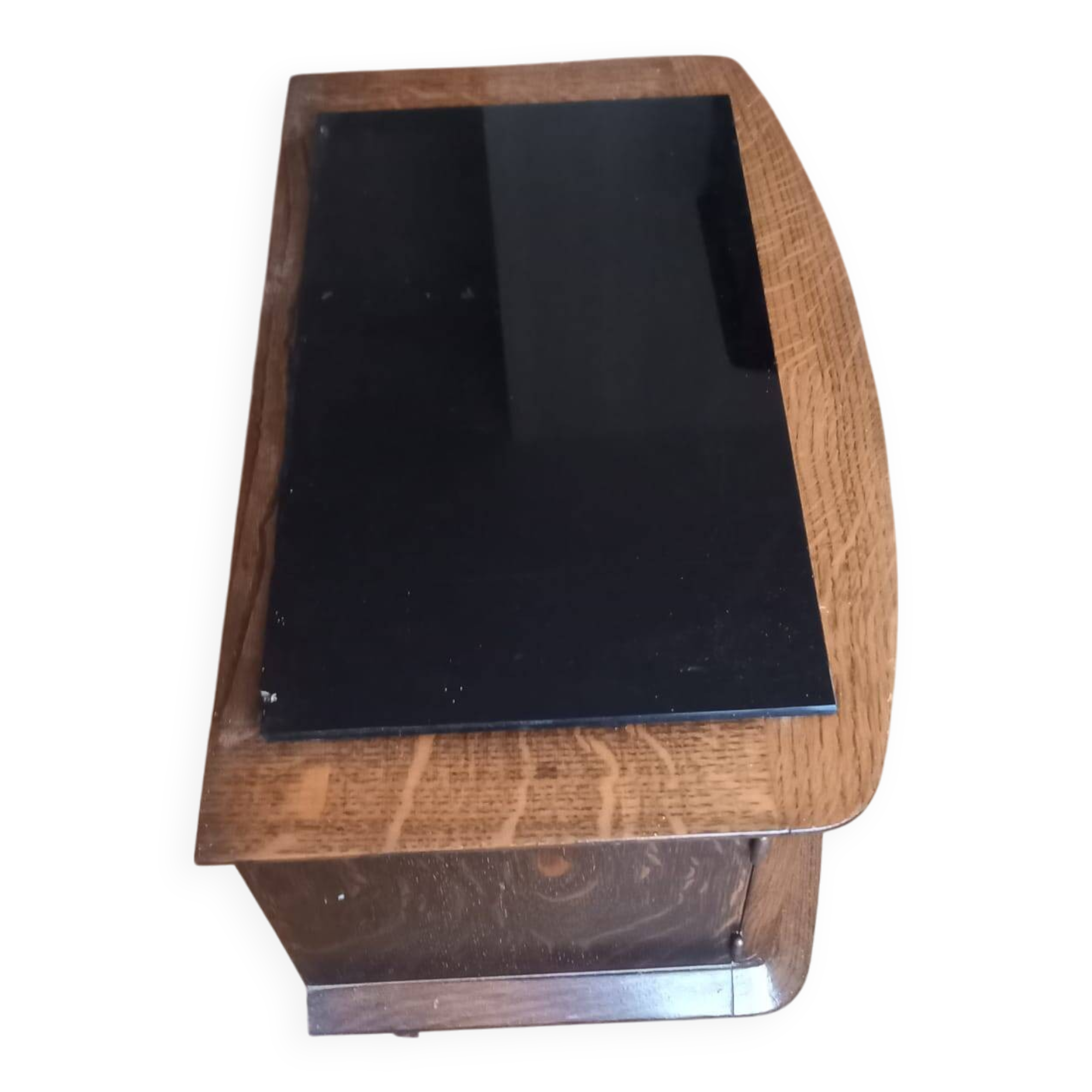 1950s bedside table with marble