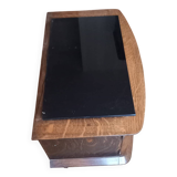 1950s bedside table with marble