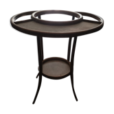Meuble de barbier ancien coiffeuse guéridon Baumann 1920 art déco