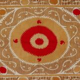 Vintage Turkish hand-knotted rug 127x150 cm