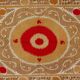 Vintage Turkish hand-knotted rug 127x150 cm