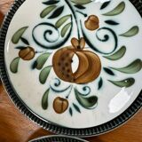 Boch La Louvière patterned plates