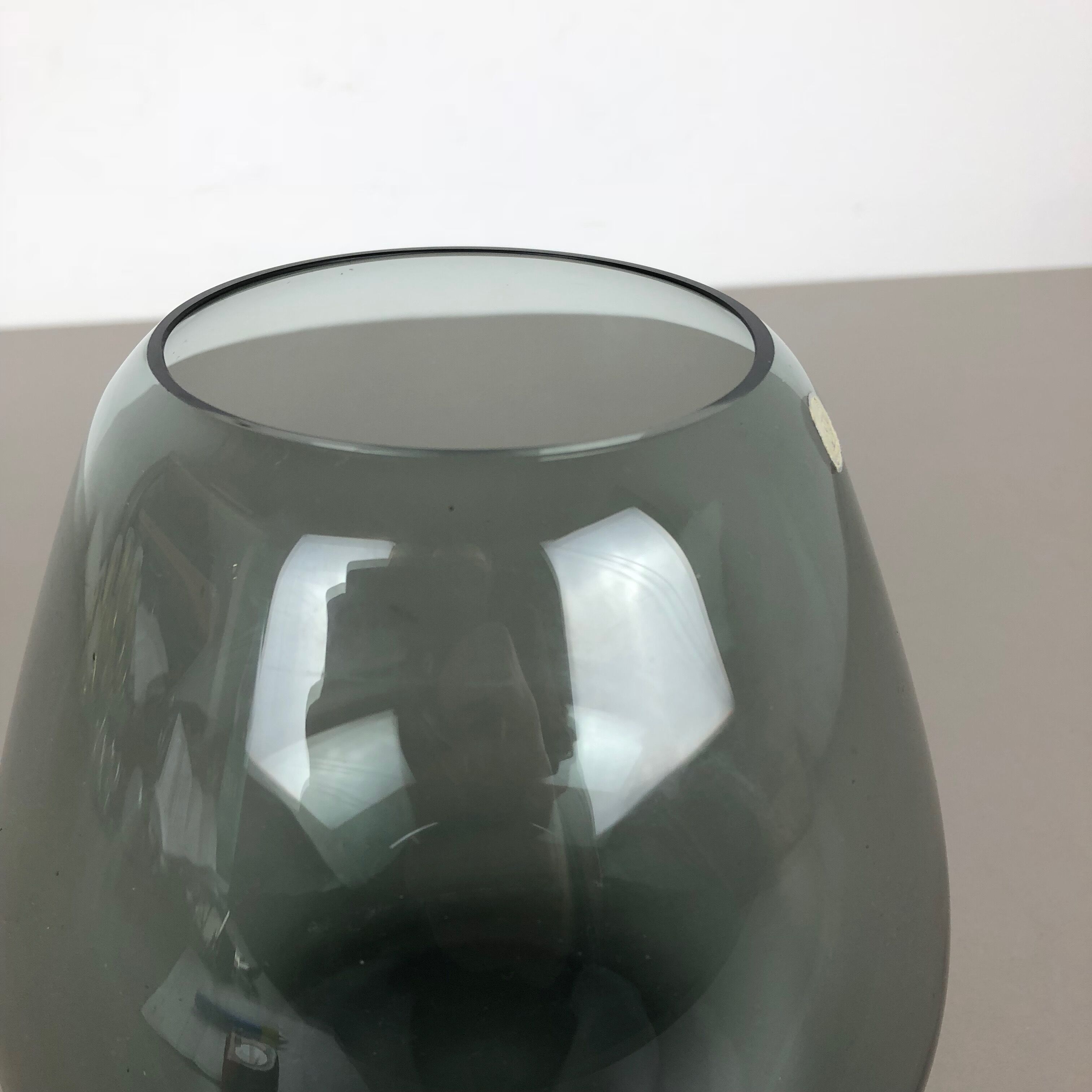 Vintage 1960s Turmalin Vase by Wilhelm Wagenfeld for WMF, Germany Bauhaus