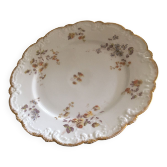 Emile bourgeois porcelain serving dish