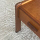 Vintage elm bedside table