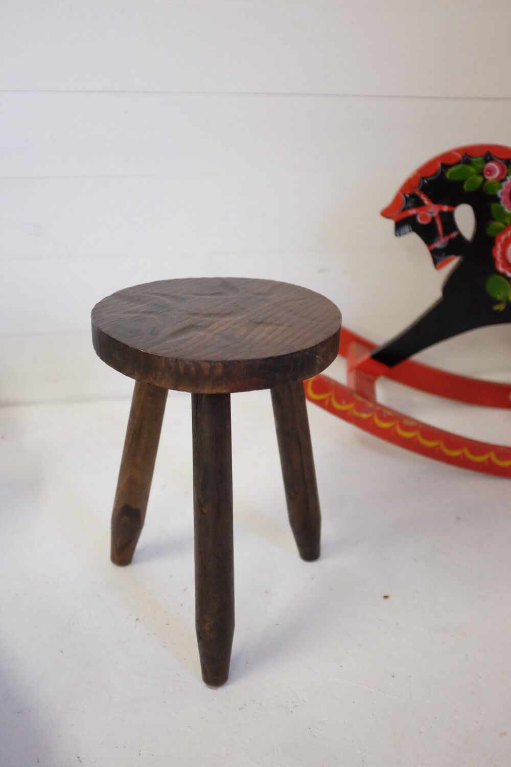 Carved stool