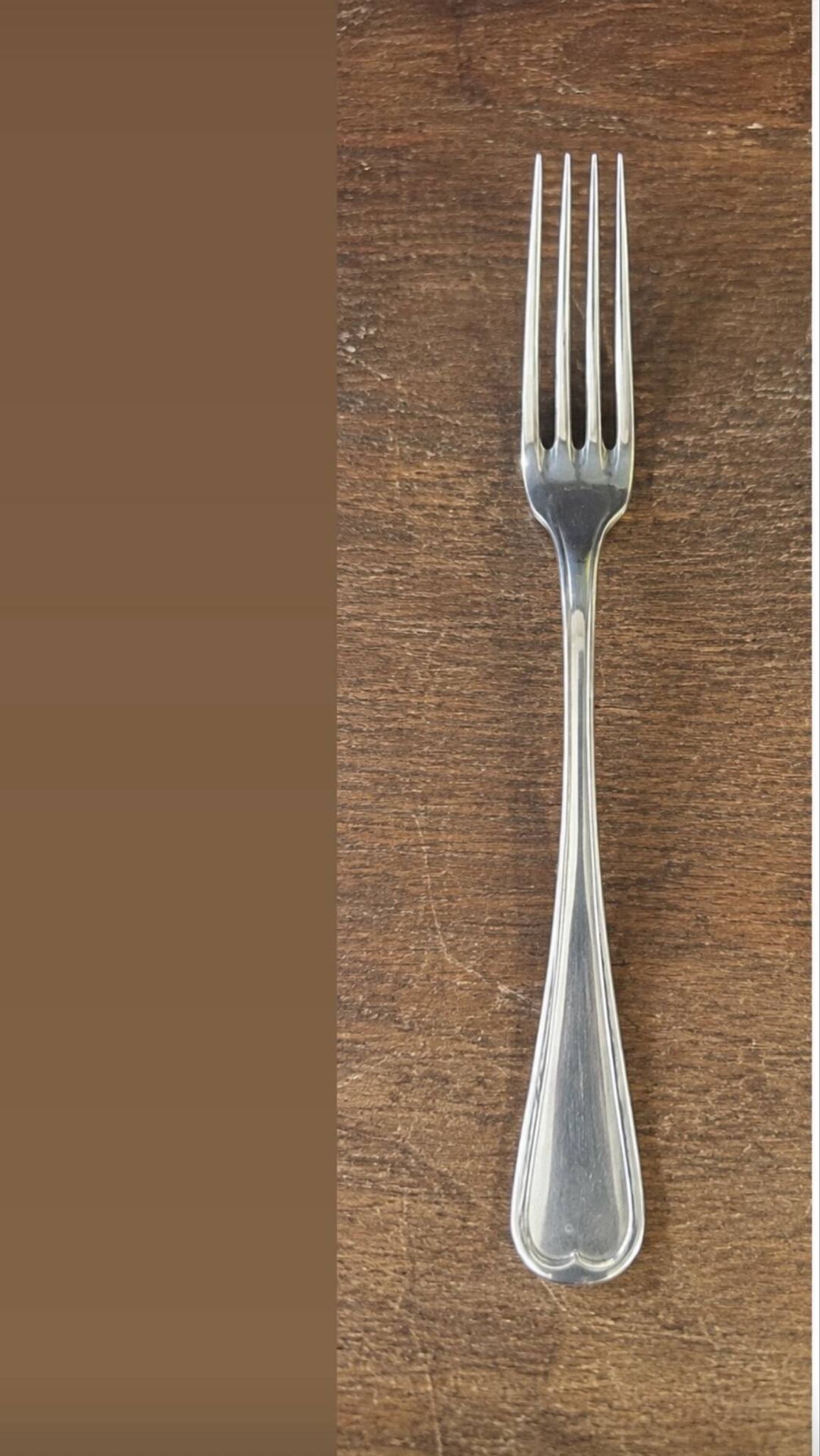 Christofle cutlery set model Boréal 24 pieces Silver-plated Metal Art D box