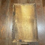 Rectangular wall mirror with wooden frame 47,5x29cm