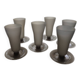 Ensemble de 6 verres tupperware vintage