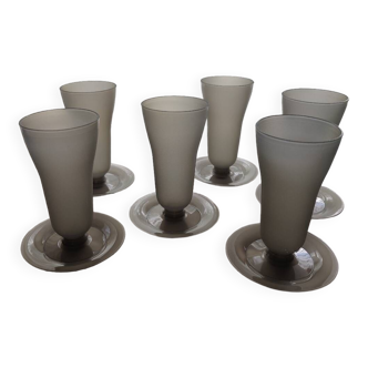 Ensemble de 6 verres tupperware vintage