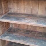 Wooden glass cabinet