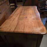 Curved Louis XV commode, 18th century.