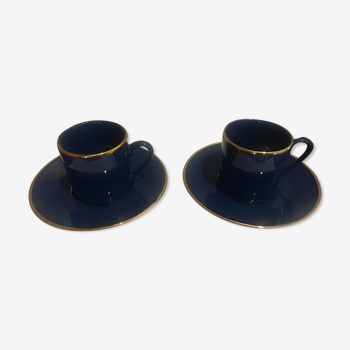 Pair of Guy Degrenne cups