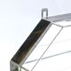 Handcrafted mirrored shelving cabinet