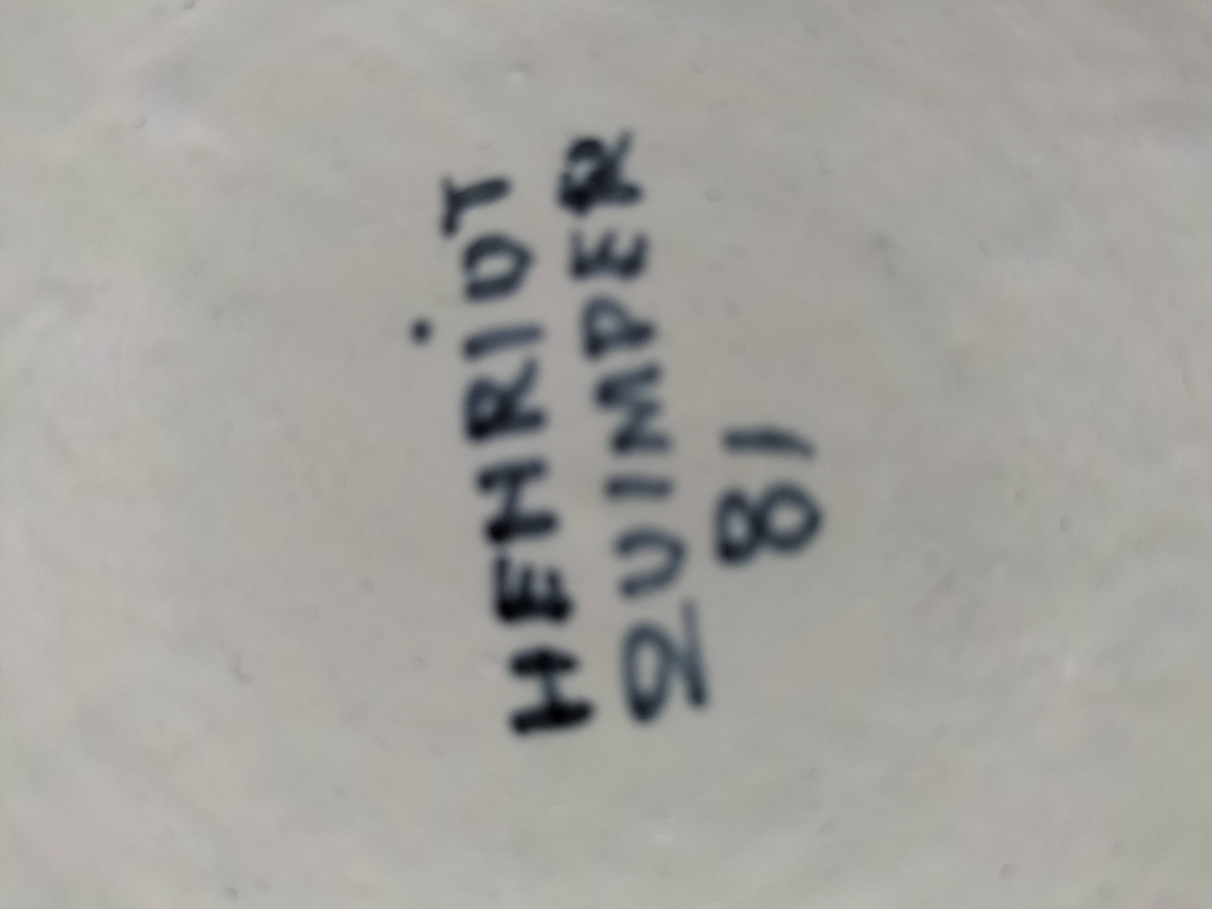 Duo of Henriot Quimper plates