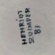 Duo of Henriot Quimper plates