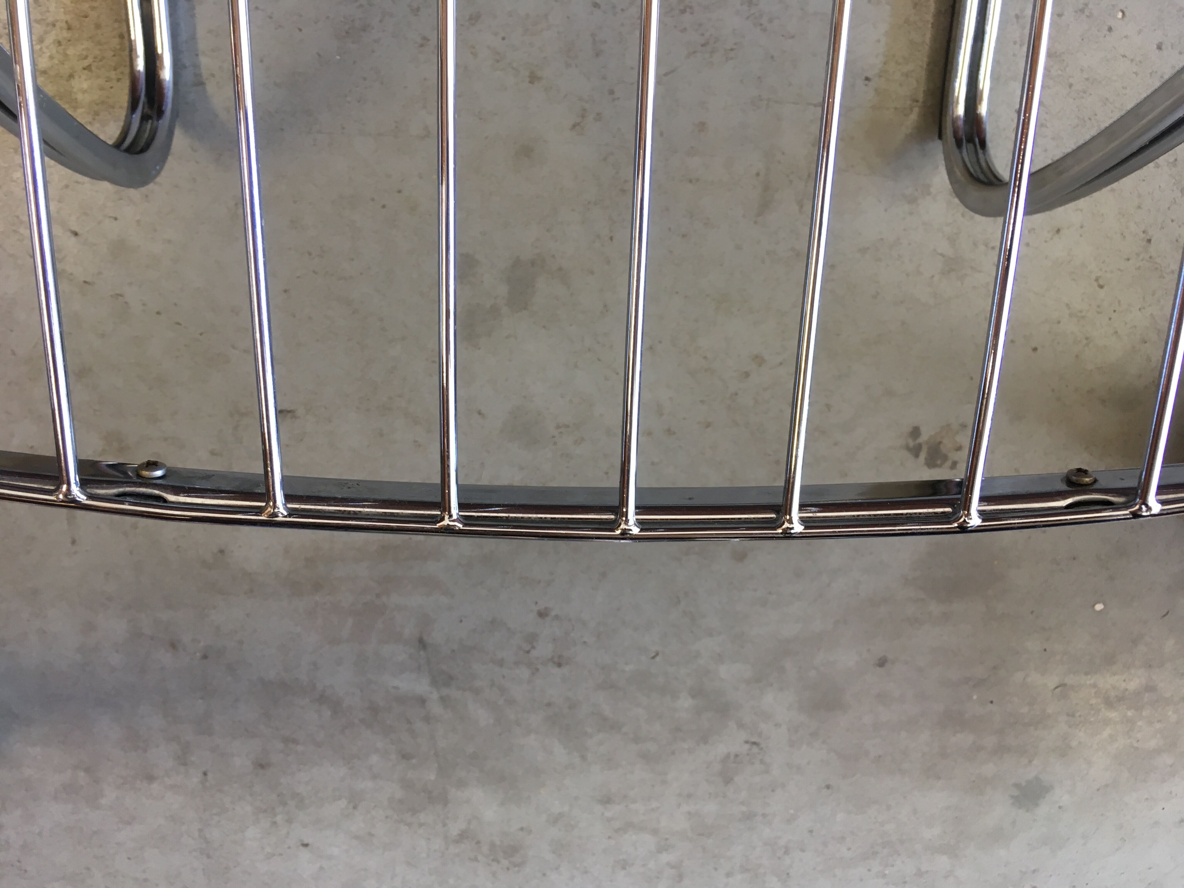 Set of 4 “Pascale” wire chairs designed by Gastone Rinaldi for Thema