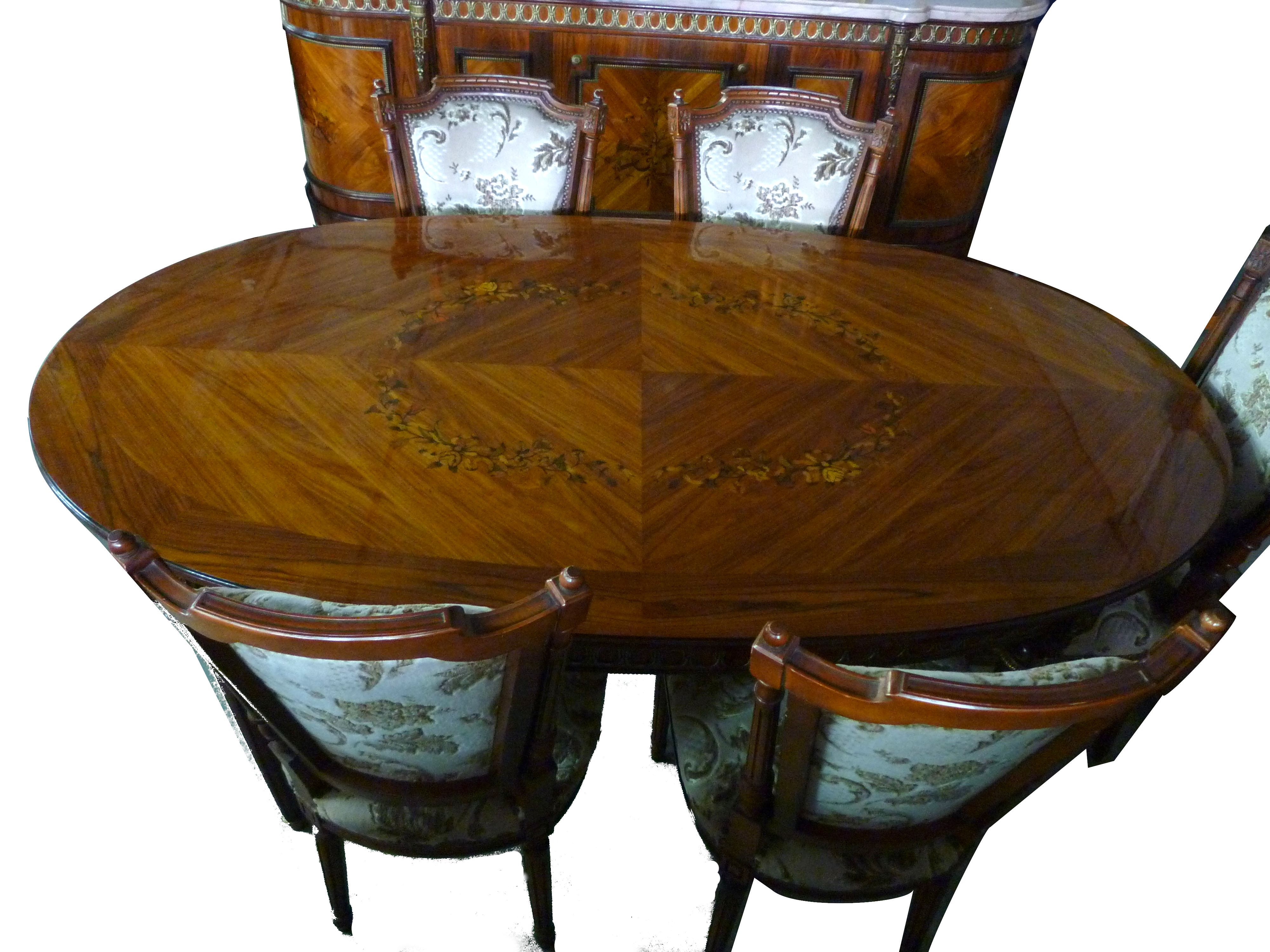 Table rosewood Style Louis XVI