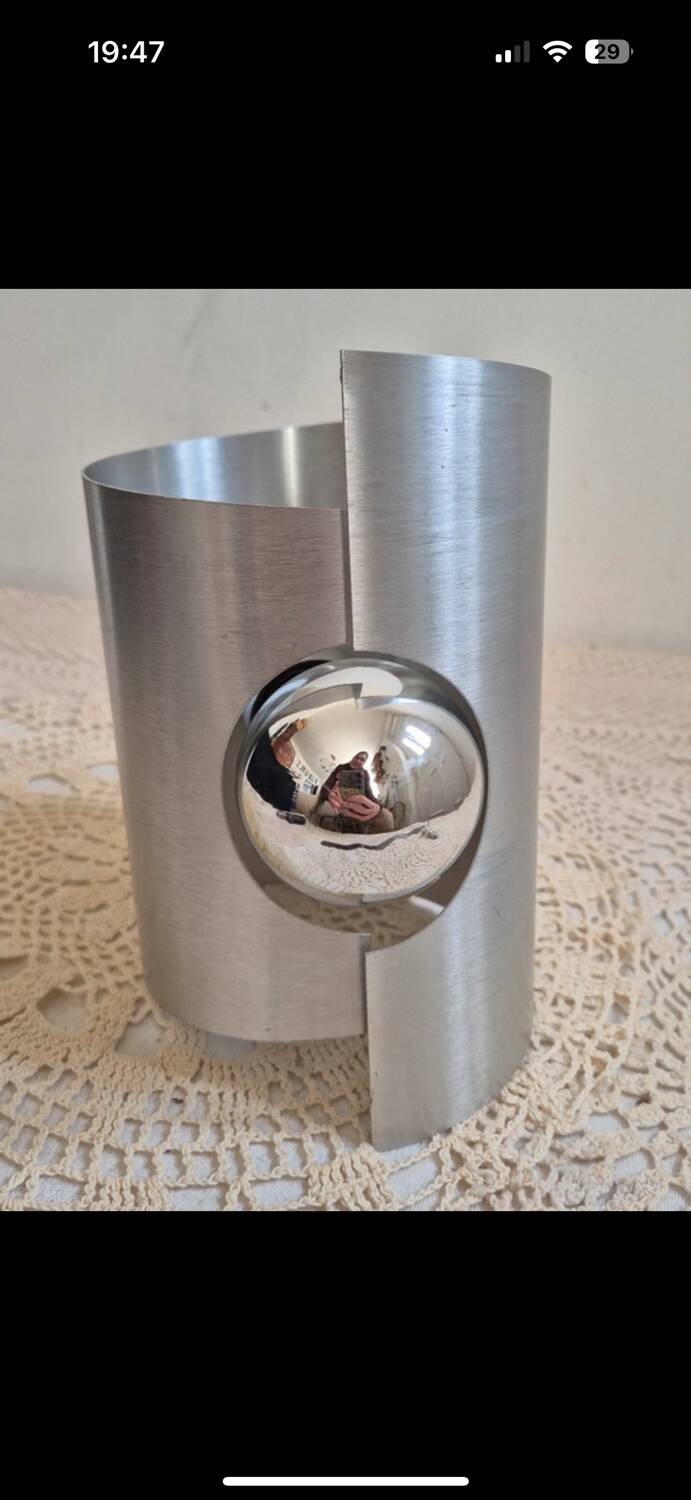 space age wall light, 1970s