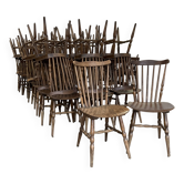 Lot of 50 Baumann bistro chairs model Tacoma 60s/70s France