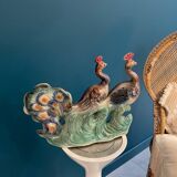 Peacock centerpiece