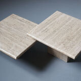 Tables basses travertin