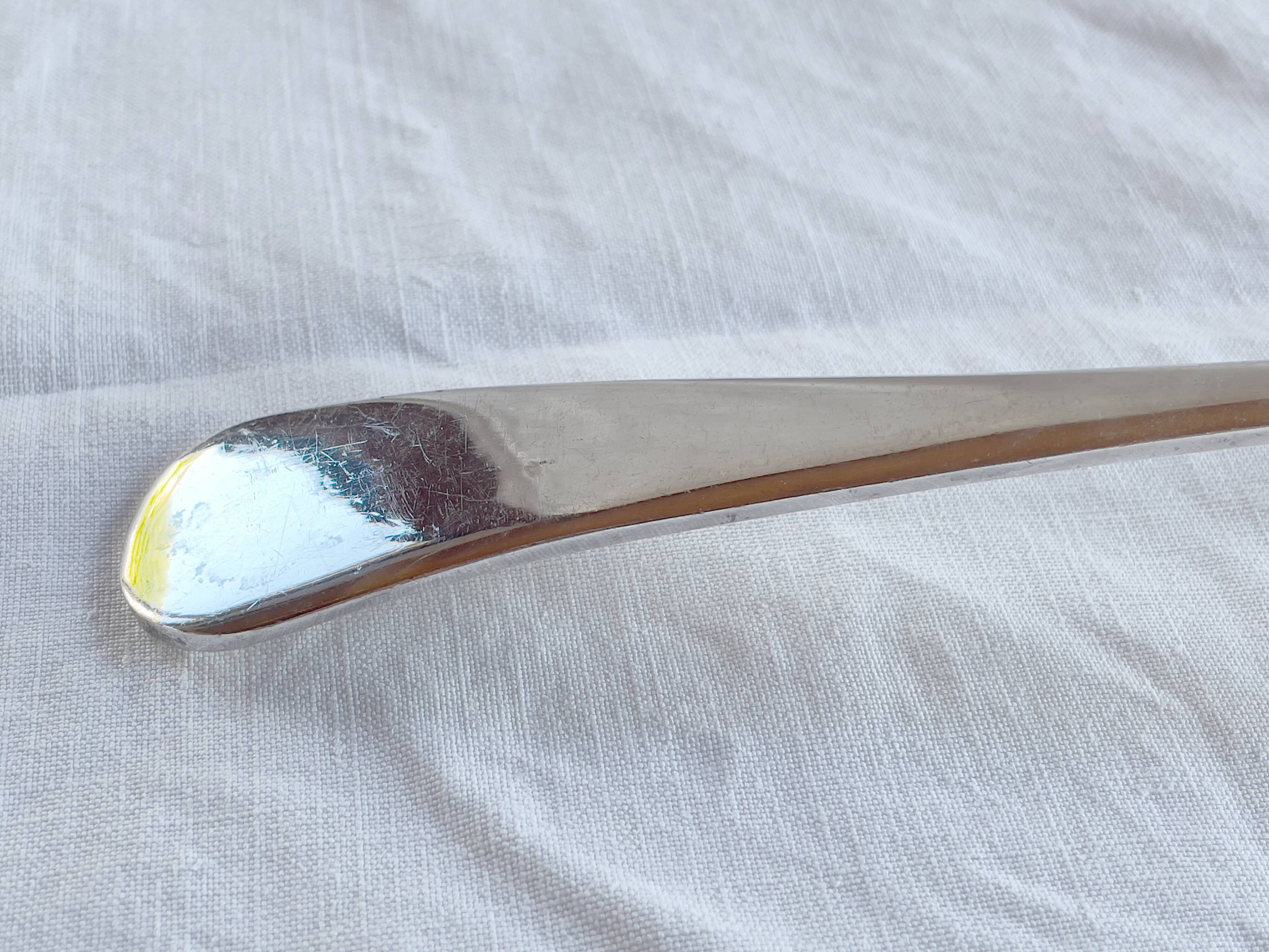 Warriss Sheffield eng 19th century large -32.5 cm- serving spoon